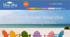 Desktop Screenshot of blueskydentalclinic.com